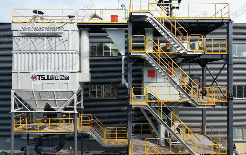 浙江干法制砂樓項目安裝飛快，馬上完工！