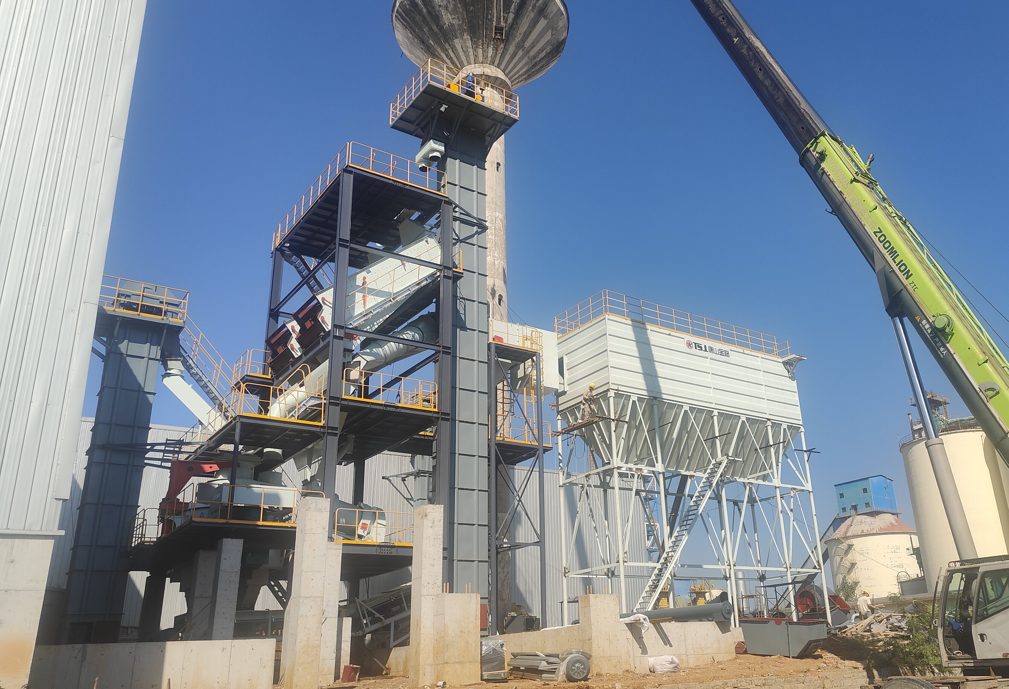 石粉制砂樓：讓石粉變廢為寶，破碎機(jī)制砂開啟新征程